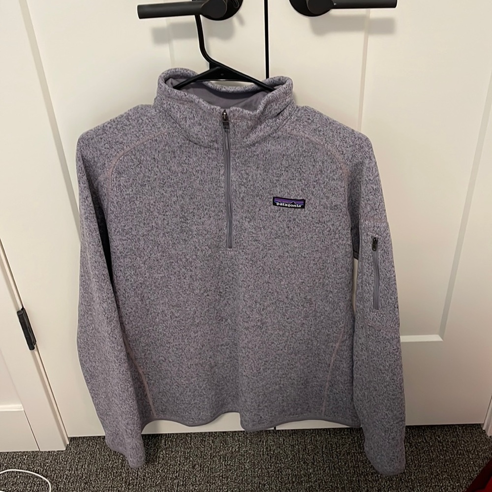 Patagonia half zip womens large